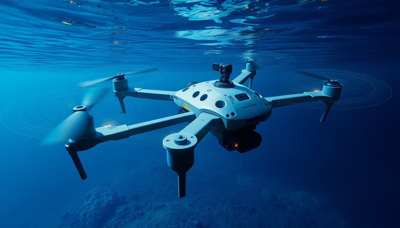 海中ドローンが拓く海洋の未来